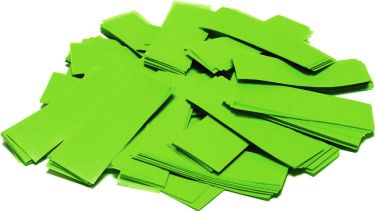 TCM FX Slowfall Confetti rectangular 55x18mm, light green, 1kg