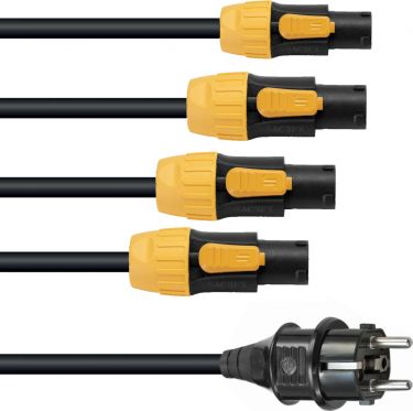 Eurolite IP T-Con power cable 1-4, 3x2,5mm²