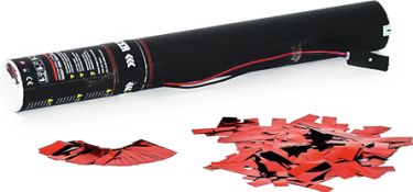 TCM FX Electric Confetti Cannon 50cm, red metallic