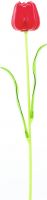 Artificial flowers, Europalms Crystal tulip,artificial flower, red 61cm 12x