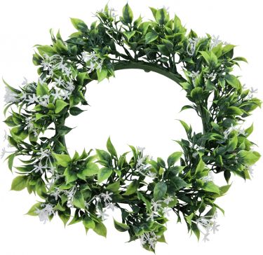 Europalms Jasmin Wreath, 30cm