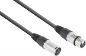 CX102-3 DMX-kabel 5-PIN XLR hann-hunn 3,0m