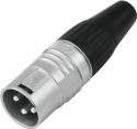 Kabler og stik, HICON XLR plug 3pin HI-X3CM-V