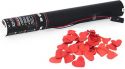 Røk & Effektmaskiner, TCM FX Electric Confetti Cannon 50cm, red Hearts