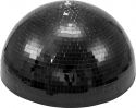 Speilkuler, Eurolite Half Mirror Ball 40cm black motorized