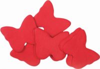 TCM FX Slowfall Confetti Butterflies 55x55mm, red, 1kg