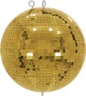 Speilkuler, Eurolite Mirror Ball 30cm gold
