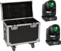 Eurolite Set 2x LED TMH-B90 + Case with wheels