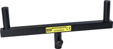 BLOCK AND BLOCK AH3506 Crossbar for two speakers insertion 35mm female