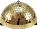 Assortment, Eurolite Half Mirror Ball 20cm gold motorized