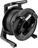 Cables & Plugs, PSSO DMX cable drum XLR 30m bk Neutrik 2x0.22