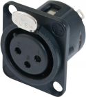 Cables & Plugs, NEUTRIK XLR mounting socket 3pin NC3FDL-1-BAG