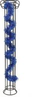 Decor & Decorations, Europalms Tinsel metallic, blue, 12,5x270cm