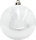 Julepynt, Europalms Deco Ball 30cm, white