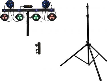 Eurolite Set LED KLS Laser Bar Next FX Light Set + M-4 Speaker-System Stand