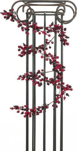 Europalms Berry garland mixed, artificial, 180cm, red