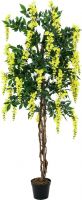 Udsmykning & Dekorationer, Europalms Wisteria, artificial plant, yellow, 150cm