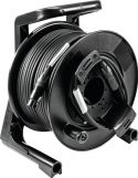 Cables & Plugs, PSSO DMX cable drum XLR 50m bk Neutrik 2x0.22