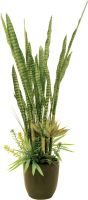 Udsmykning & Dekorationer, Europalms Succulent-Mix, artificial plant, 190cm