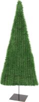 Julepynt, Europalms Fir tree, flat, green, 150cm