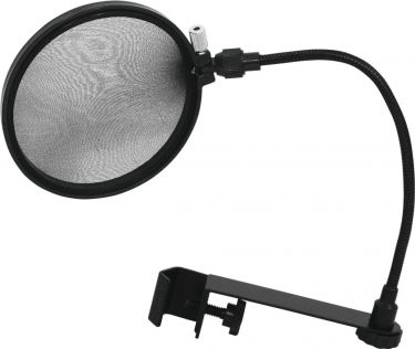 Omnitronic Microphone-Pop Filter, black