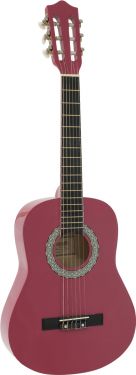 Dimavery AC-303 Classical Guitar 1/2, pink