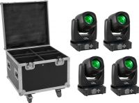 Eurolite Set 4x LED TMH-B90 + Case with wheels