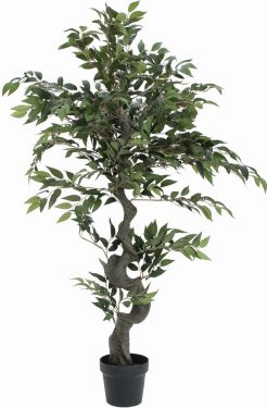 Europalms Ficus Forest Tree, artificial plant, green, 110cm