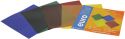Diskolys & Lyseffekter, Eurolite Color-Foil Set 19x19cm, four colors