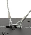 Steel Safety Cable, Eurolite Safety Bond A 4x1000mm up to 15kg black