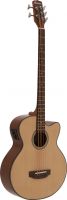 Bass guitars, Dimavery AB-455 Acoustic Bass, 5-string, nature
