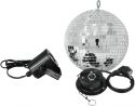 Diskolys & Lyseffekter, Eurolite Spejlkugle Sæt 20cm med LED Spot