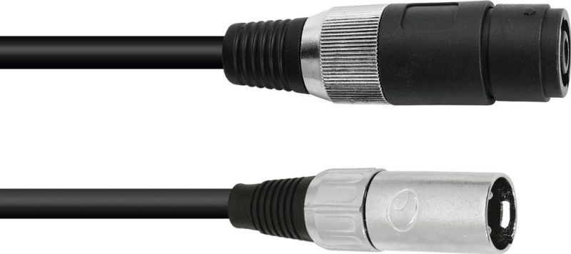 Omnitronic Adaptercable Speaker(F)/XLR(M) 1m bk
