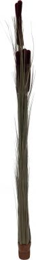 Europalms Reed grass cattails, dark-brown, artificial, 152cm