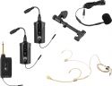 Omnitronic Set FAS TWO + 2x BP + Headset + Acoustic guitar microphone 660-690MHz