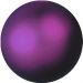 Europalms Deco Ball 3,5cm, violet, metallic 48x