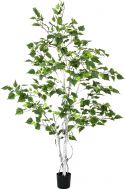 Kunstige planter, Europalms Birch Tree, artificial plant, 150cm