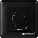 Professional installation, Omnitronic PA Volume Controller, 5 W mono bk