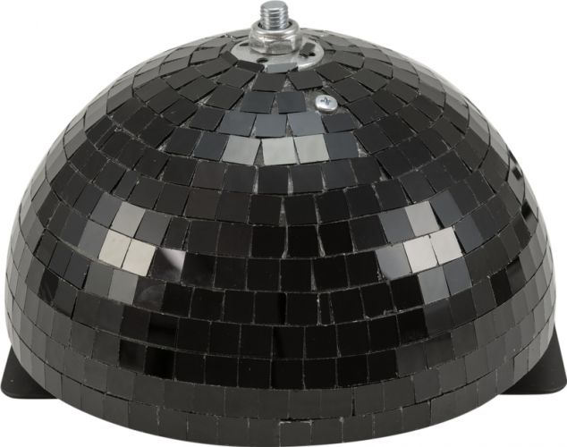 Eurolite Half Mirror Ball 20cm black motorized