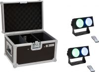 Eurolite Set 2x LED CBB-2 COB RGB Bar + Case