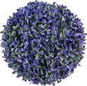 Artificial plants, Europalms Grass ball, artificial, violet, 22cm