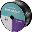 Eurolite, Eurolite DMX cable 2x0.22 100m bk