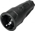 Diverse, PC ELECTRIC Safety Connector Rubber bk