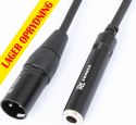 XLR Plug - Mono Jack, CX130 Cable Converter XLR Male - 6,3M Jack Female