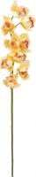 Artificial flowers, Europalms Cymbidium branch, artificial, yellow, 90cm