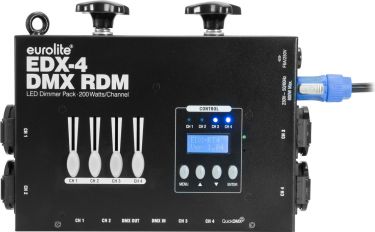 Eurolite EDX-4 DMX RDM LED Dimmer Pack