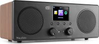 WIFI Internet Radio "Luxus model med god stereo lyd og farve-display" | DAB+ | FM | Bluetooth | Træ