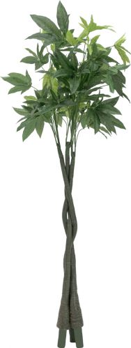Europalms Pachira ball tree, artificial plant, 160cm