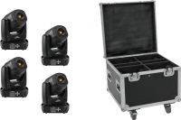 Eurolite Set 4x LED TMH-S90 + Case
