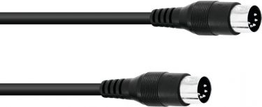 Omnitronic DIN cable 5pin MIDI 6m